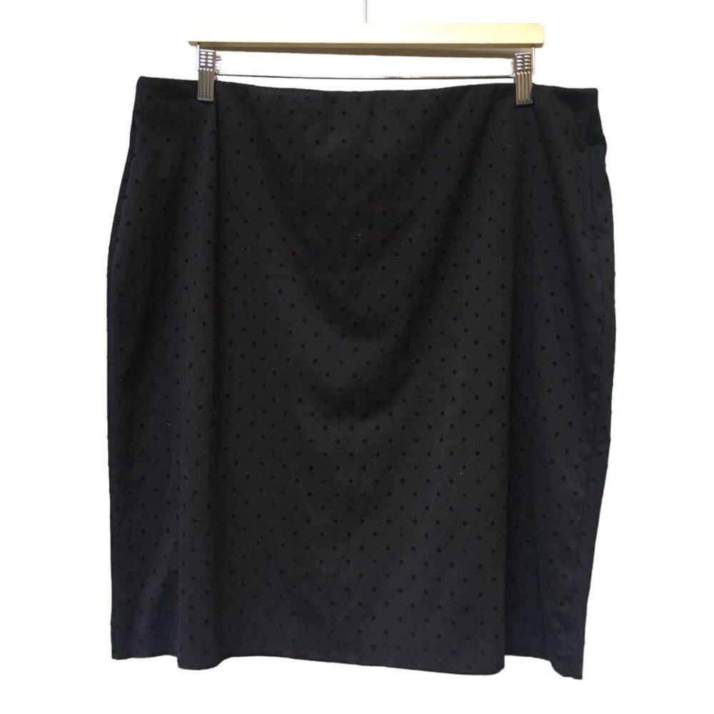 Old Navy Textured-Dot Pencil Skirt